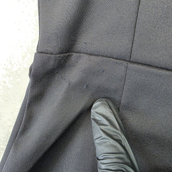 Polly Dress Womens 6 Black Bustier Mini Adjustable Straps Back Zip Corset Cup - Picture 9 of 11